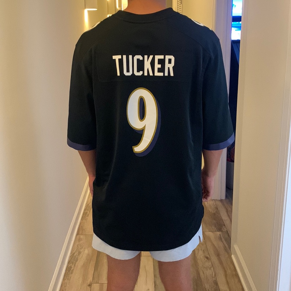 Justin tucker ravens jersey